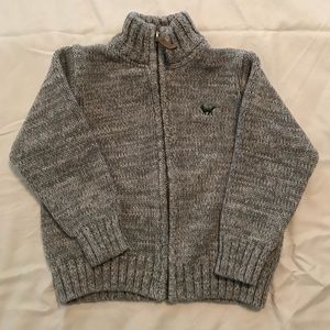 Carters Zip-Up Toddler Boys Sweater